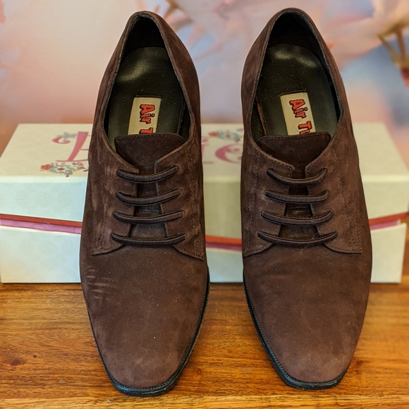 Air Twist Suede Ankle Boots, Brown and Black, Two - Picture 10 of 13